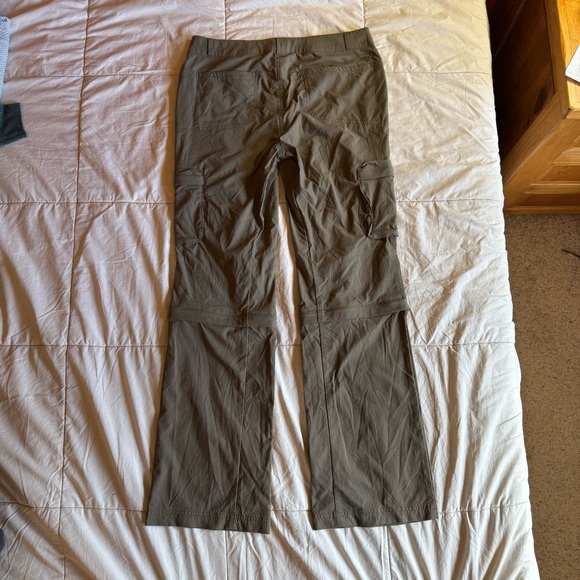 Women's REI Zip Off Cargo Pants, Hiking Outdoors, Brown, Size 8 - Picture 2 of 7